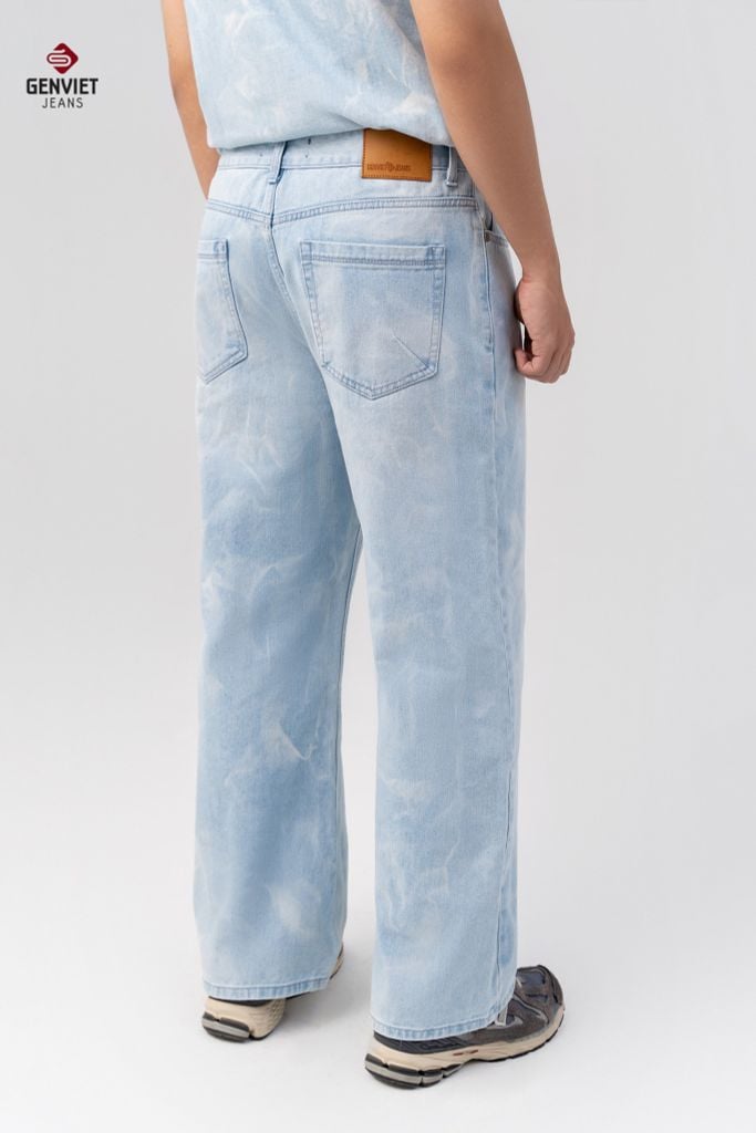Quần Jeans Nam Ống Suông XQ1024J08862
