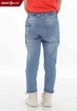  BQ103J460 - Quần Dài Jeans Thêu Hoạ Tiết Mini Bé Gái Nhí 