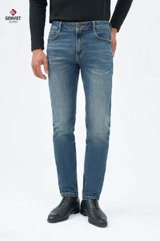 Quần Jeans Nam Ống Col Vừa TQ1103J08746