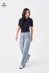 Quần Jeans Nữ Suông Vừa TQ1223J08736