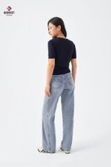 Quần Jeans Nữ Suông Vừa TQ1223J08736
