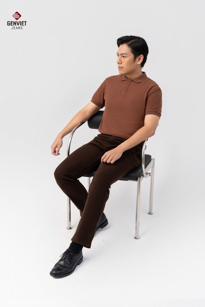 Quần Kaki Nam Ống Col Đứng TQ1108K08754