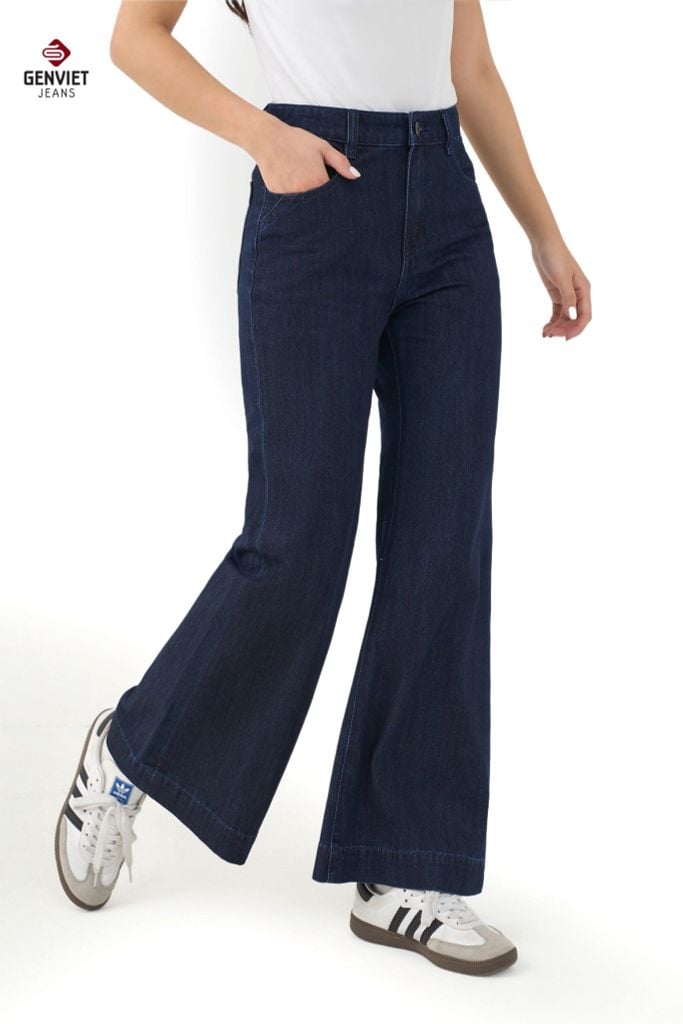 Quần Jeans Nữ Ống Vảy TQ135J8721
