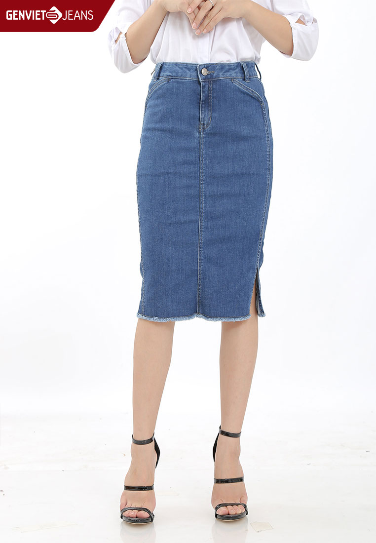 Chân váy jeans kết hợp với áo gì đẹp nhất  Vatgia Hỏi  Đáp