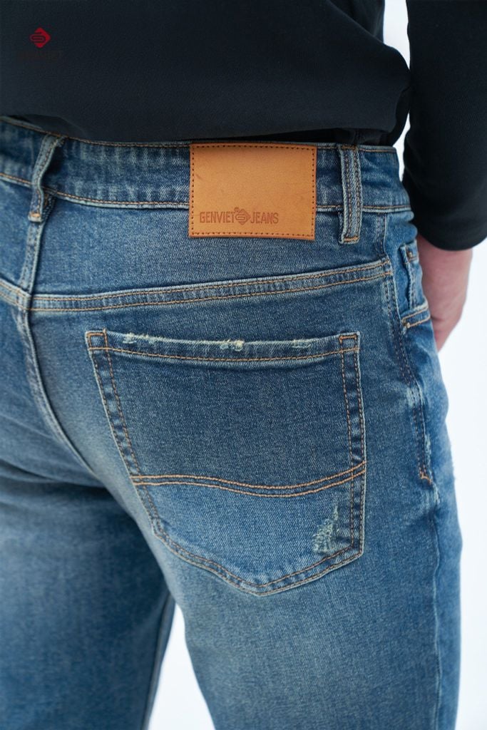 Quần Jeans Nam Ống Col Vừa TQ1103J08746