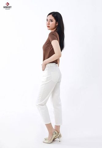 Quần Kaki Nữ Dáng Baggy DQ104K8151