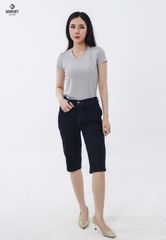  Quần Ngố Nữ Jeans Col Thụng DQ304J8232 