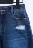  Quần Ngố Nữ Jeans Suông XQ324J8236 