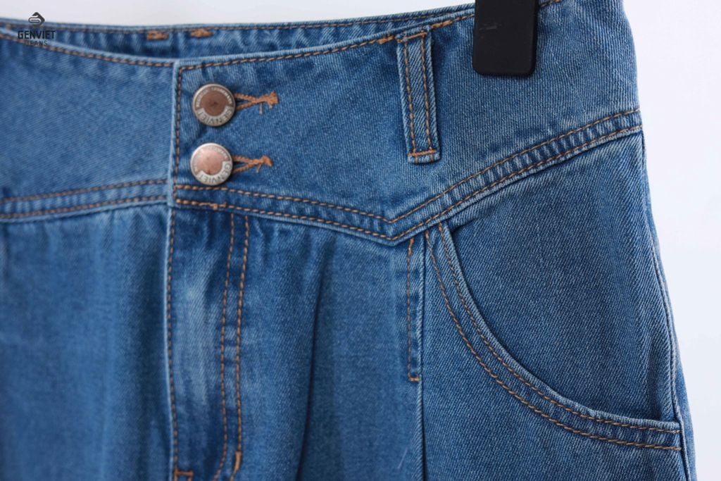 Quần Jeans Nữ Dáng Baggy DQ104J8148