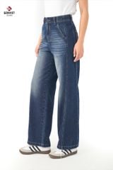 Quần Jeans Nữ Suông Vừa TQ1223J08736