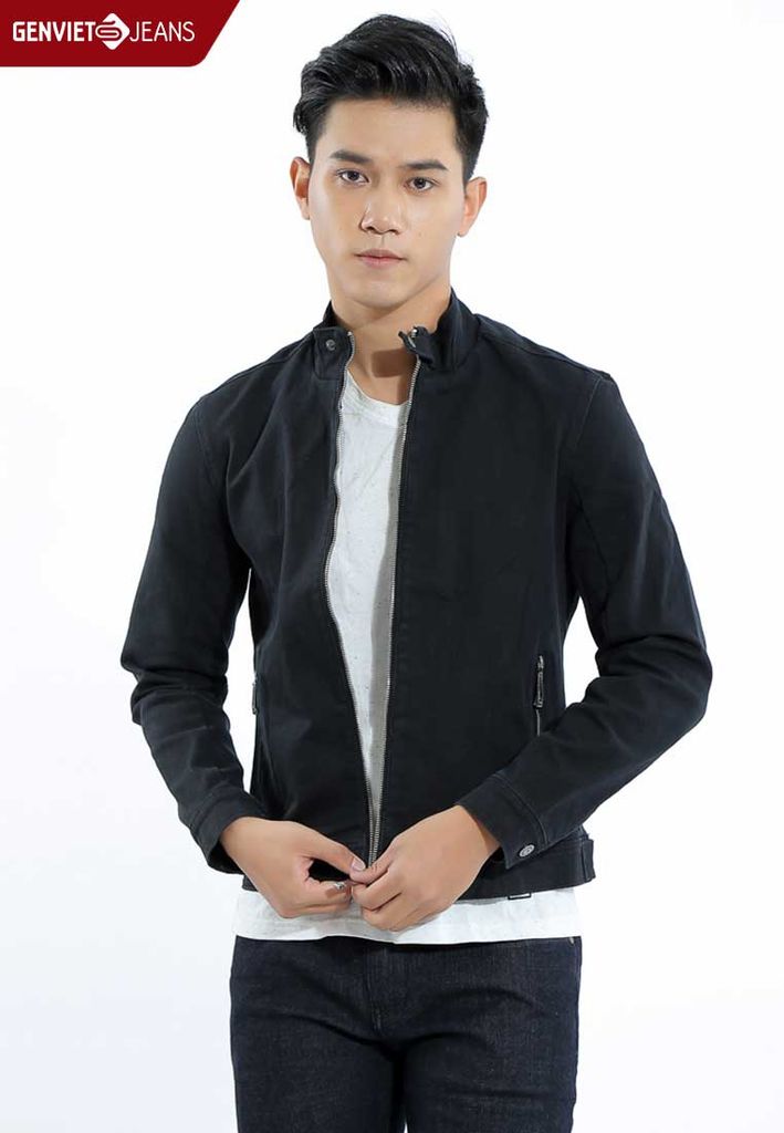 T6121K237 - Áo Khoác Kaki Dáng Biker Trẻ Trung