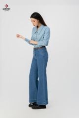 Quần Jeans Nữ Ống Vảy TQ135J8721