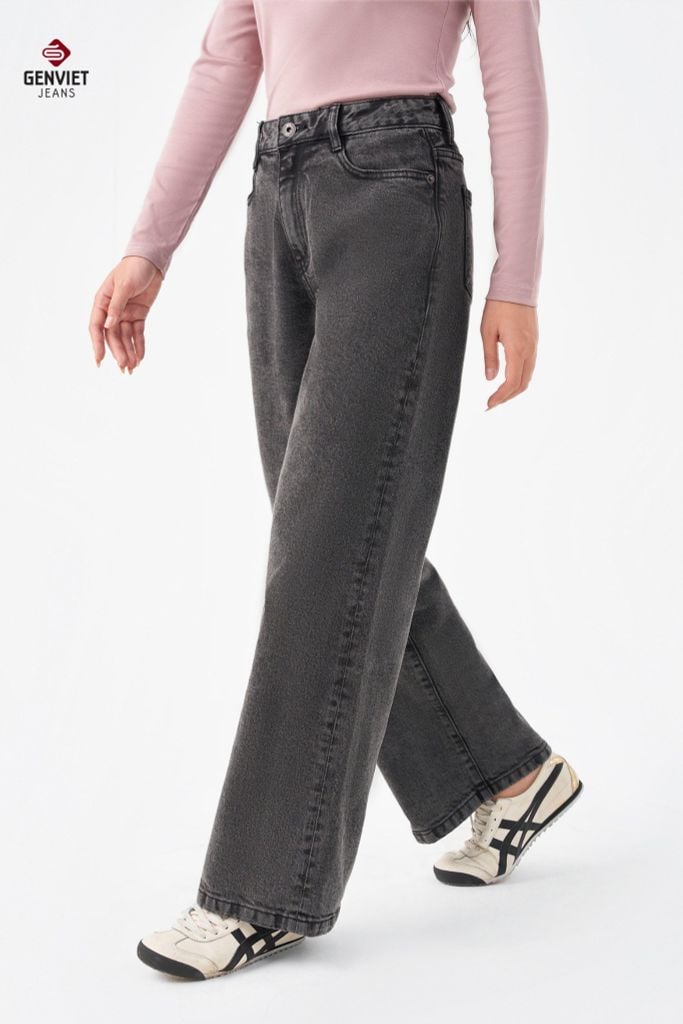 Quần Jeans Nữ Suông Vừa TQ1223J08844