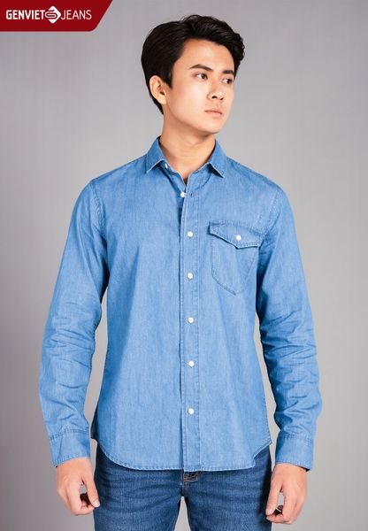 Nam - Áo sơmi dài tay – GENVIET JEANS Nam - Áo Sơmi Dài Tay – Genviet Jeans
