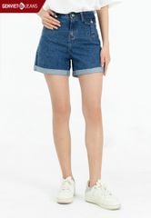 Quần Sooc Nữ Jeans Dáng A TQ428J2218