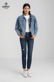  Áo Khoác 1 Lớp Nữ Jeans Suông TK124J8042 