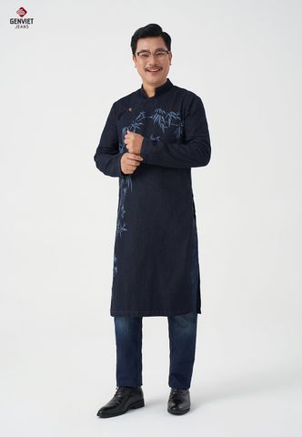 Áo Dài Jeans Nam TTT24J8630