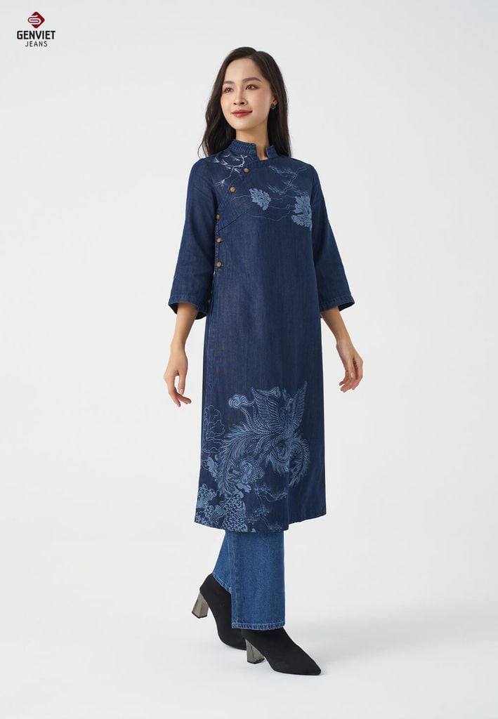 Áo Dài Jeans Nữ TT124J8629