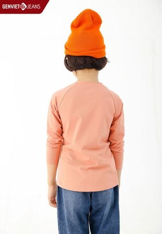 Áo Thun Dài Tay Bé Gái Thun Ôm Vừa BC121T2015