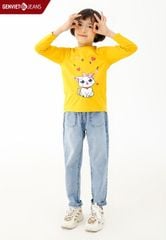 Áo Thun Dài Tay Bé Gái Thun Ôm Vừa BC121T2015