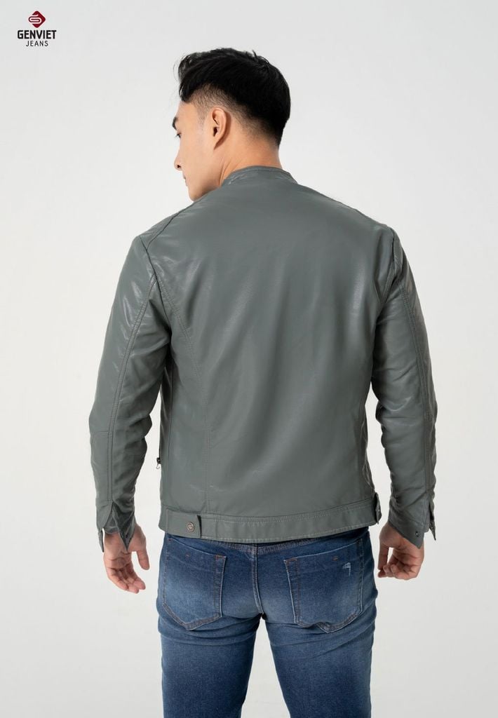 Áo Khoác Da 2 Lớp Nam T7123D8443