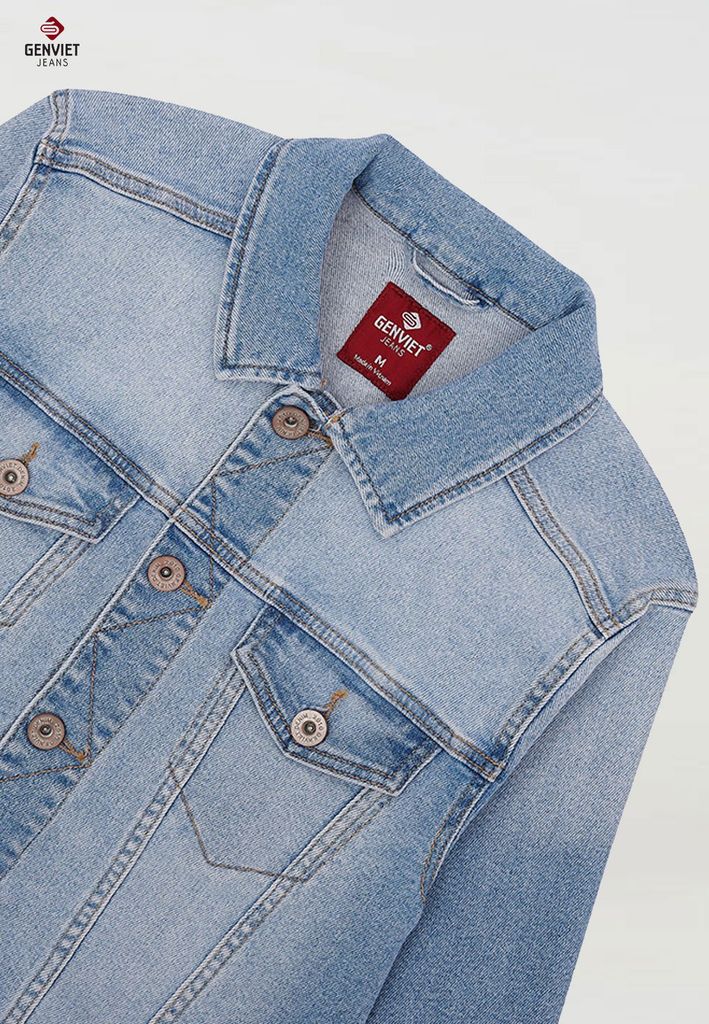 Áo Khoác Jeans 1 Lớp Nam T6121J8045