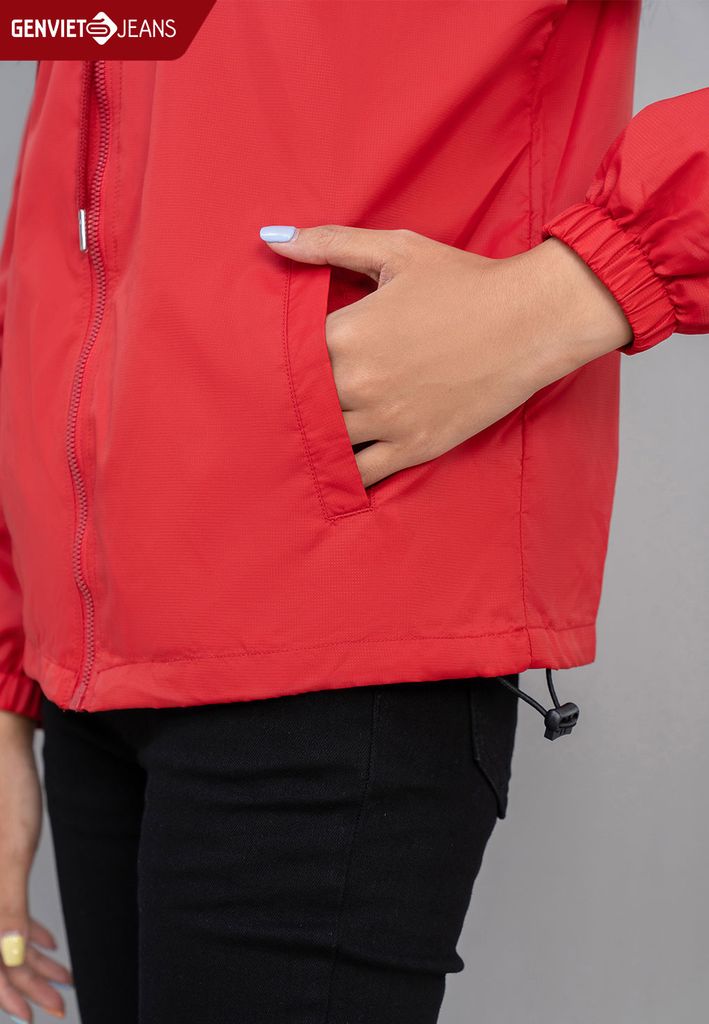 Áo Khoác Gió 1 Lớp Nữ