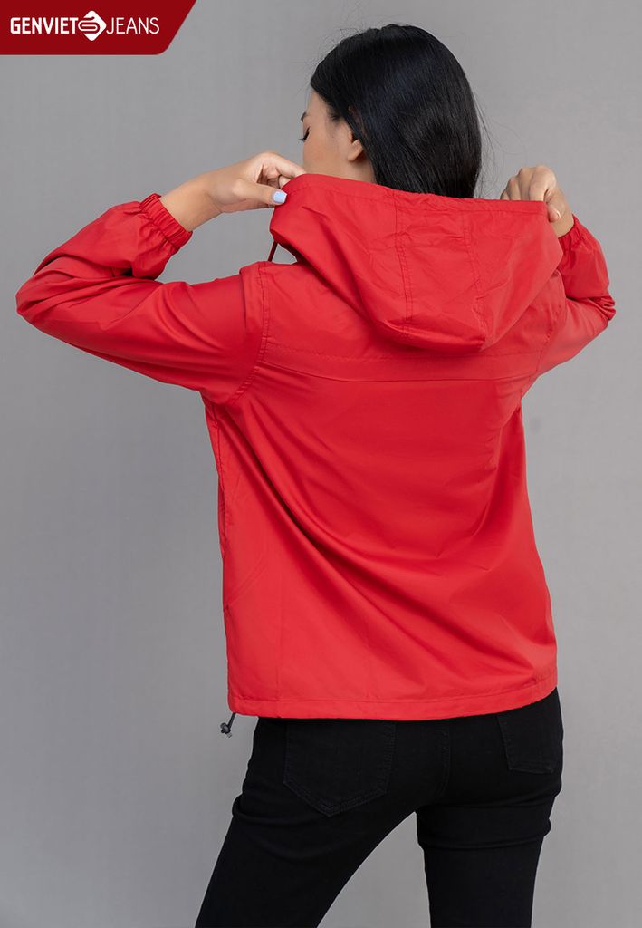Áo Khoác Gió 1 Lớp Nữ