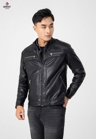 Áo Khoác Da 2 Lớp Nam T7123D8443