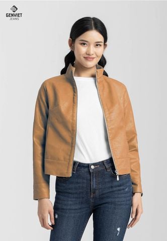 Áo Khoác Da 2 Lớp Nữ TH123D8069