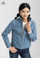Áo Khoác Da 2 Lớp Nữ TH123D8069