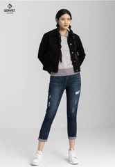 Áo Khoác Jeans Nữ 1 Lớp TK121J8044