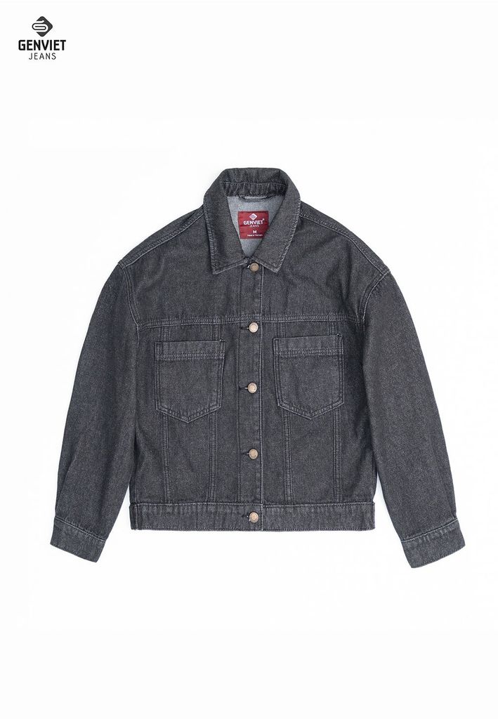 Áo Khoác Jeans Nữ 1 Lớp TK124J8043