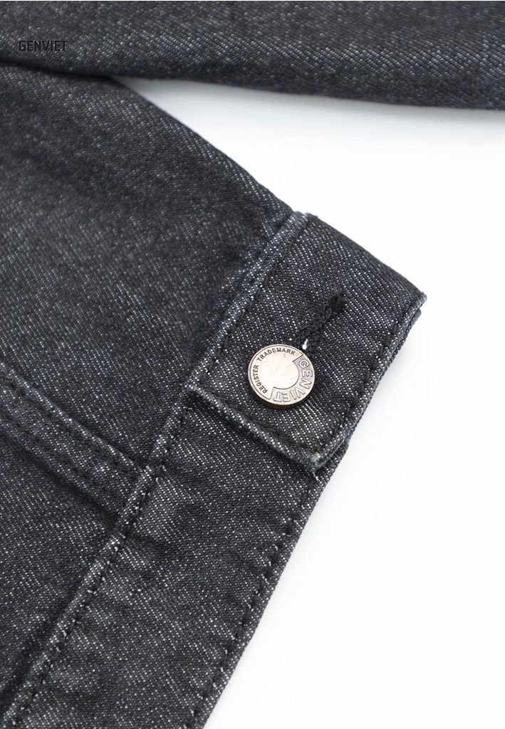 Áo Khoác Jeans Nữ 1 Lớp TK124J8043