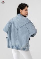 Áo Khoác Jeans Nữ 1 Lớp XK124J8457