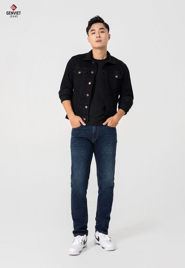 Áo Khoác Jeans 1 Lớp Nam T6121J8432