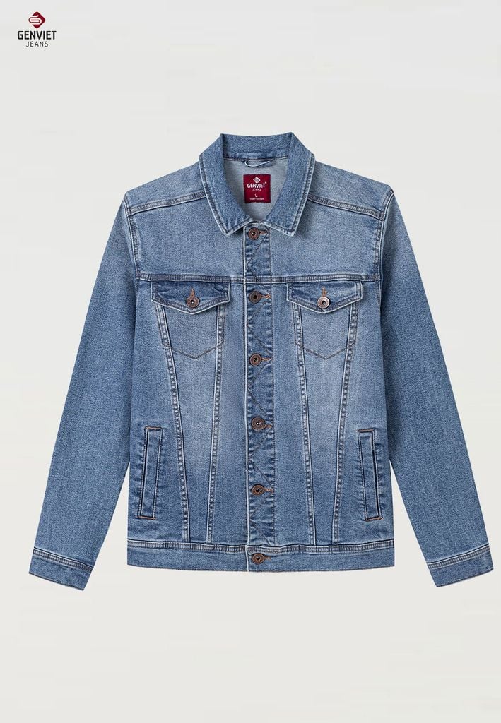 Áo Khoác Jeans 1 Lớp Nam T6121J8045