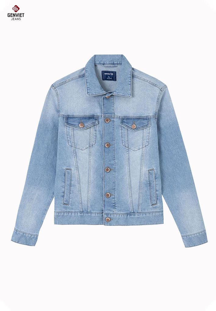 Áo Khoác Jeans 1 Lớp Nam T6121J8432