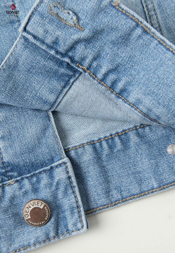 Áo Khoác Jeans 1 Lớp Nam T6121J8432
