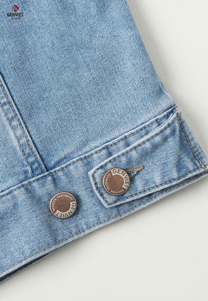Áo Khoác Jeans 1 Lớp Nam T6121J8432