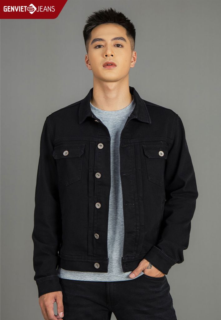 Áo Khoác Jeans 1 Lớp Nam D6121J2338