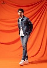 Quần Jeans Nam Ống Col Vừa X1103J8618