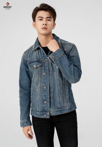 Áo Khoác Jeans 1 Lớp Nam T6123J8434