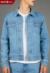 Áo Khoác Jeans 1 Lớp Nam D6121J2338