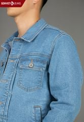 Áo Khoác Jeans 1 Lớp Nam D6121J2338