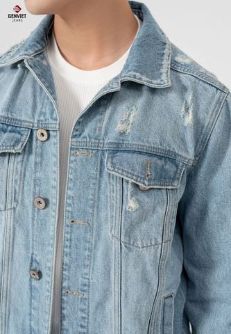 Áo Khoác Jeans 1 Lớp Nam T6123J8434
