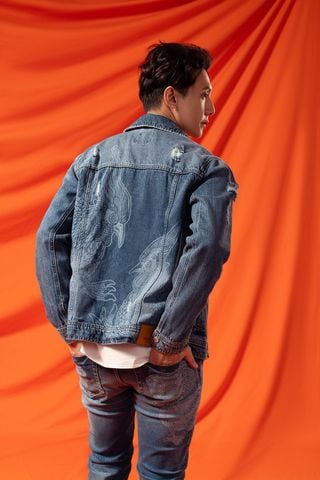 Áo Khoác Jeans 1 Lớp Nam X6123J8599