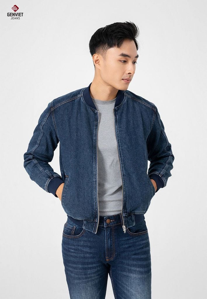 Áo Khoác Jeans 1 Lớp Nam T6126J8431