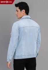 Áo Khoác Jeans 1 Lớp Nam