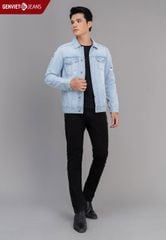 Áo Khoác Jeans 1 Lớp Nam